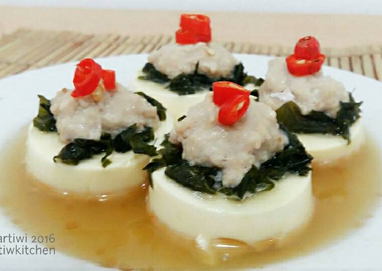 Tahu Kukus Ayam Saus Tiram