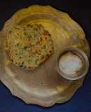 Methi Aloo Paratha & Spring Onion Raita