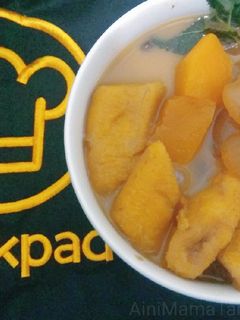 Foto resep Kolak Pisang Lampeneng Labu Kuning Kolang Kaling