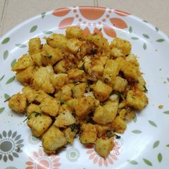 Leftover Idli masala / Fried Idli A picture of Leftover Idli masala / Fried Idli.