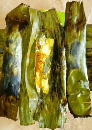 Foto resep Pepes Tongkol Bakar (PLUS kemangi + tahu putih)