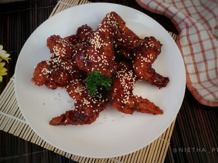 Langkah Mudah untuk Membuat Korean Spicy Chicken Wings Anti Gagal