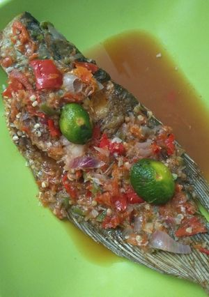 Foto resep Pecak ikan gurame favorit anak no 1