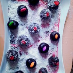 A picture of Oreo laddoos.