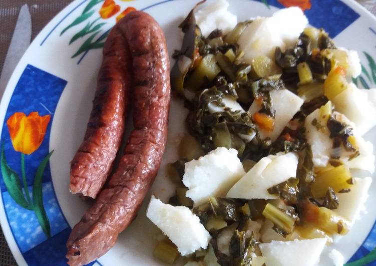 Xima Com Couve Refogada E Vorce Na Brasa Receita Por Elisa Lunghi Cookpad