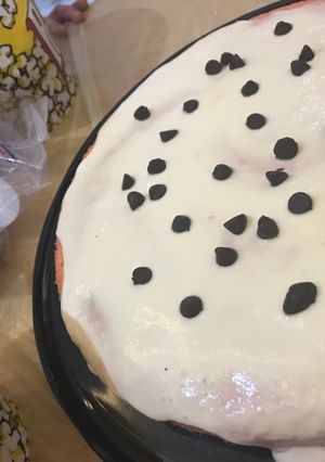 صورة لوصفة تزيين كيكة الفروالة🍰
