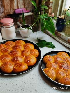 عکسی از دستور نان افطار خوشمزه 😋