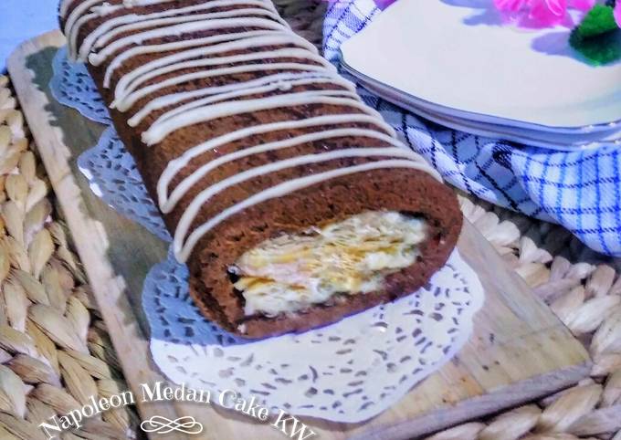 Resep Napoleon Medan Cake KW oleh Dika Noveri - Cookpad