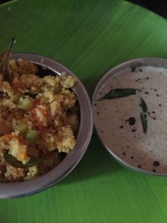 கோதுமை ரவை உப்மா🥕🥕🥕🥕🍅🍒 செய்முறை முக்கிய புகைப்படம்