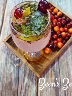 A picture of Cherry Blossom Mocktail.