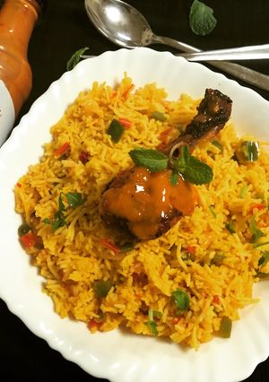A picture of Peri Peri Rice.