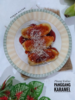 Foto resep Pisang Kukus Panggang Karamel