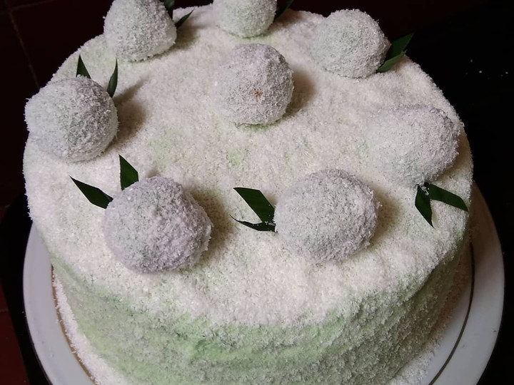 Resep Klepon Cake Anti Gagal