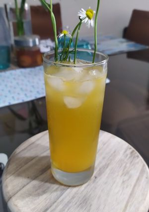 Una foto de Chilcano de Aguaymanto