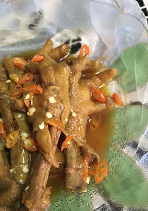 Foto resep Ceker Presto Pedas Manis