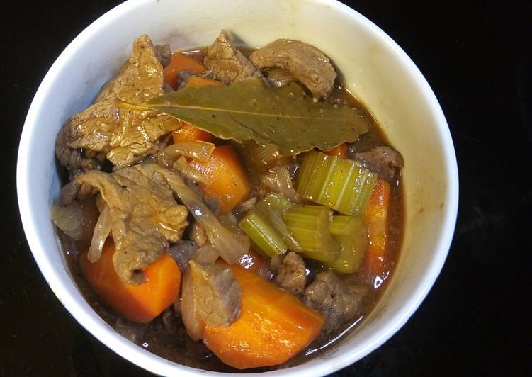 Recipe of Quick Barbecue Sauce Beef Stew