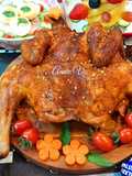 Grilled Chicken with Chili Salt Crust