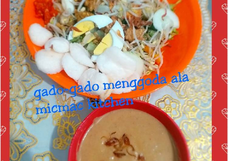 Tergoda gado gado menggoda