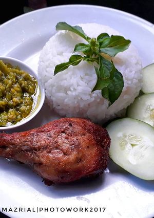 Foto resep Bebek Goreng Sambal Ijo