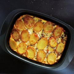 A picture of Potato Moussaka.