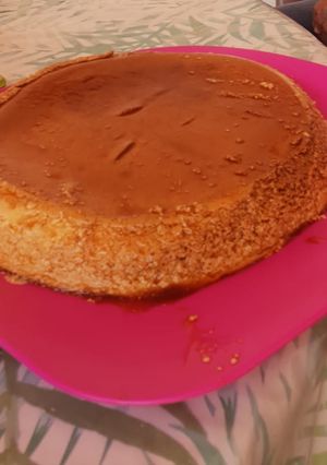 Una foto de Flan de huevo