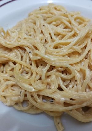 Foto resep Spageti creamy Anti Gagal