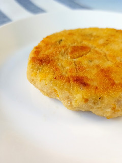 Una foto de Hamburguesa de pollo y calabaza