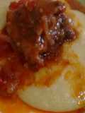 Rabada com polenta