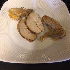 A picture of Roast Chicken with Old Bay.
