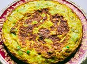 Una foto de tortilla de puerros