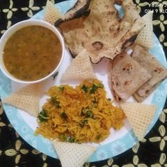 A picture of Moong Methi Dal.