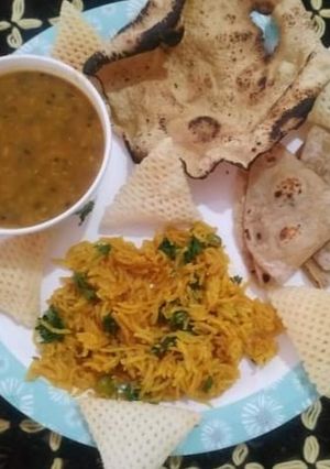 A picture of Moong Methi Dal.