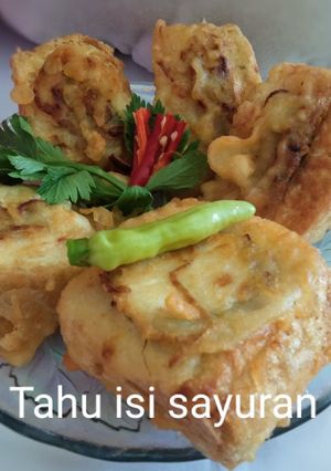 Foto resep Tahu isi sayuran