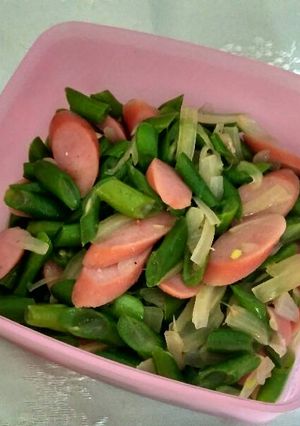 Foto resep Buncis Cah Sosis