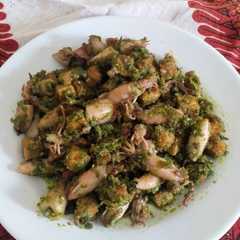 A picture of Cumi Asin Tempe Cabe Hijau.