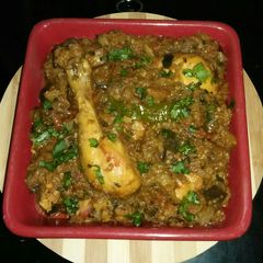 A picture of Bengan chicken😋😋😋.