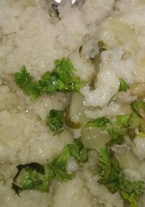 A picture of Sama ke chawal ki khichdi.