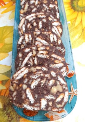 Une photo de Boudin au chocolat