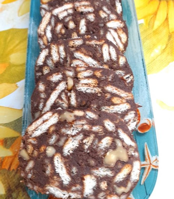 Une photo de Boudin au chocolat