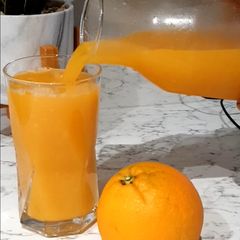 A picture of Fresh Squeezed orange juice.