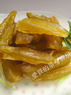 青芒果蜜餞 的食譜成品照片
