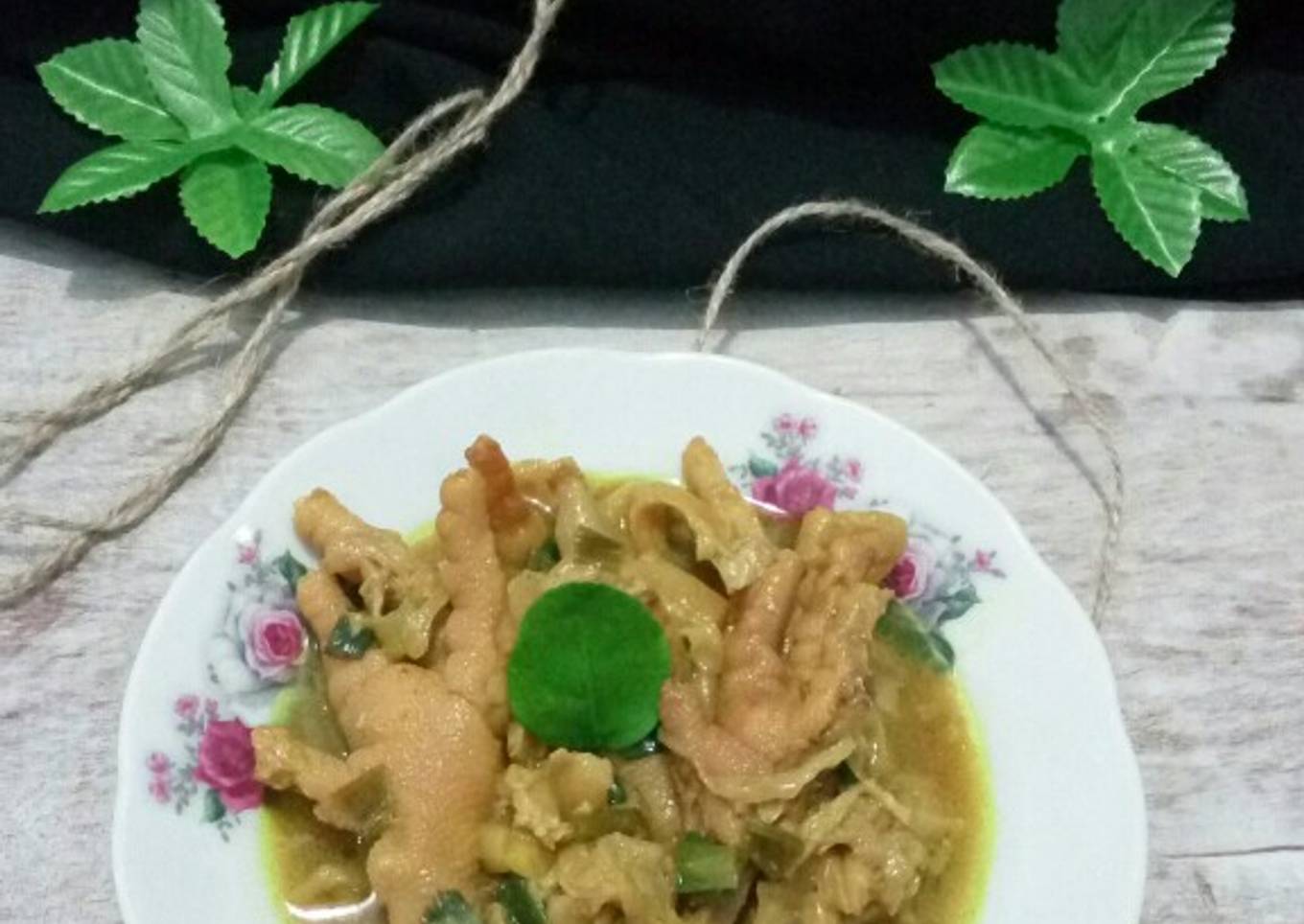 Ceker Jamur Ala Mie Ayam