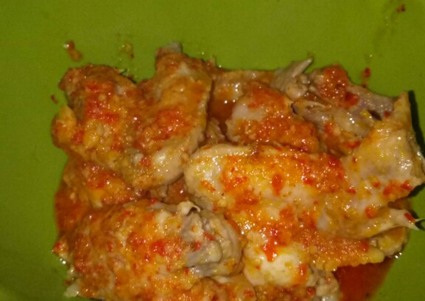 Sayap ayam sambel setan