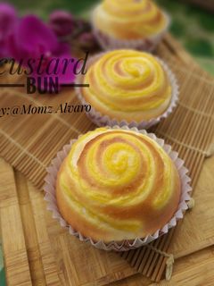 Foto resep Custard bun/roti vla