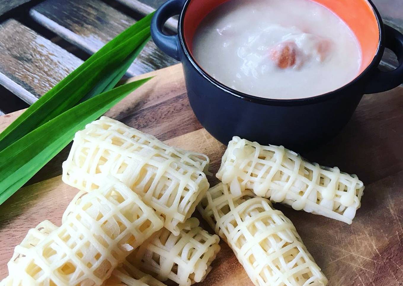 Roti Jala dan Serava Durian