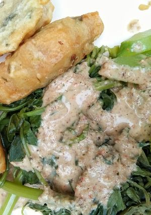 Foto resep Sambel Pecel sayur rumahan blender (mudah&murah)