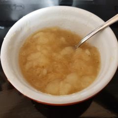 A picture of My little Pear Sauce 😘.