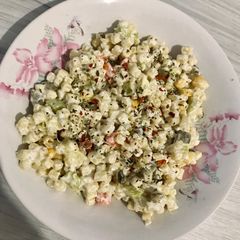 Emre’s Pasta Salad A picture of Emre’s Pasta Salad.