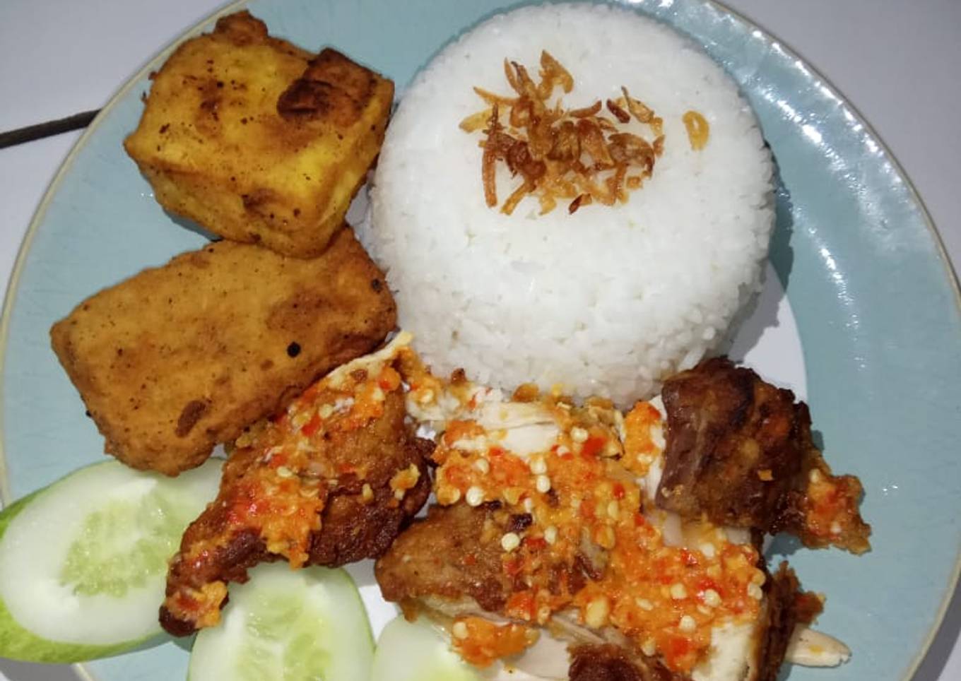 Ayam Geprek ala Bensu