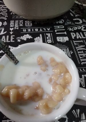 Una foto de Mazamorra a mi manera!